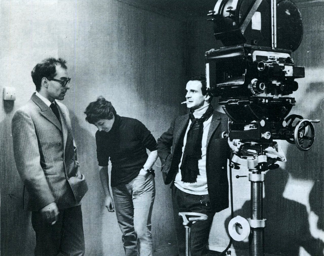 Godard, Suzanne Schiffman, & Truffaut 'Fahrenheit 451' (1966)